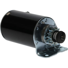 Parts Player OEG starter close-up: Briggs Stratton 12V CCW 14-tooth steel gear for durability.
