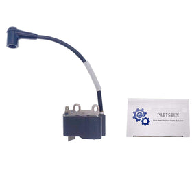 PARTSRUN ignition coil for Echo ES250 – close-up view shows durable construction for reliable starts.