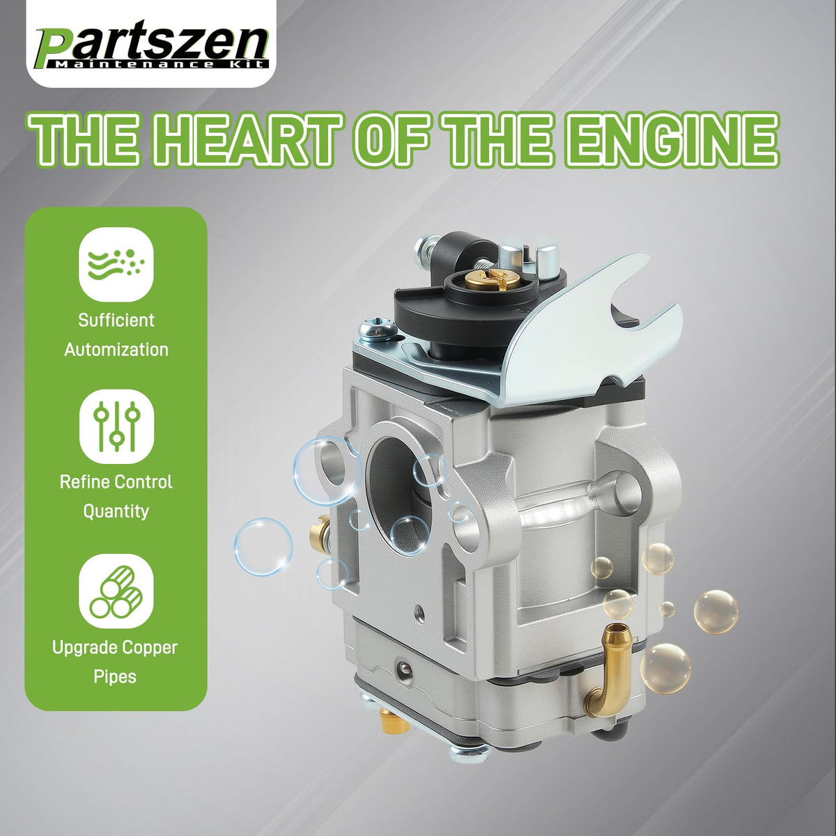 Partszen pre-filter helps keep intake air clean for optimal blower performance.