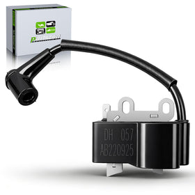Partszen ignition coil close-up for Echo ES-250 highlights durable build for dependable ignition.