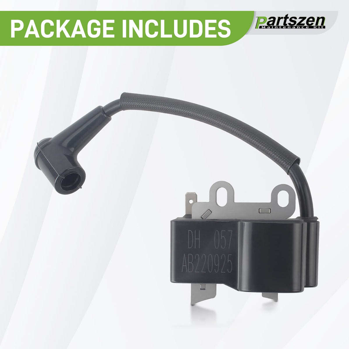 Partszen ignition coil installation-ready kit speeds a straightforward swap.