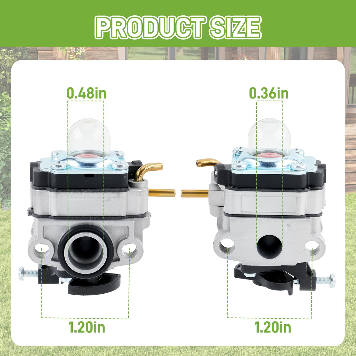 partszen primer bulb and installation hook simplify maintenance.