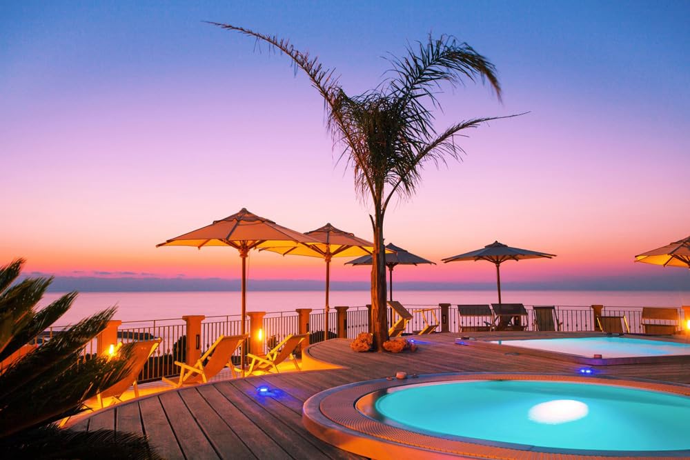Party Pool Blue Lagoon pool water color enhances ambience safely.