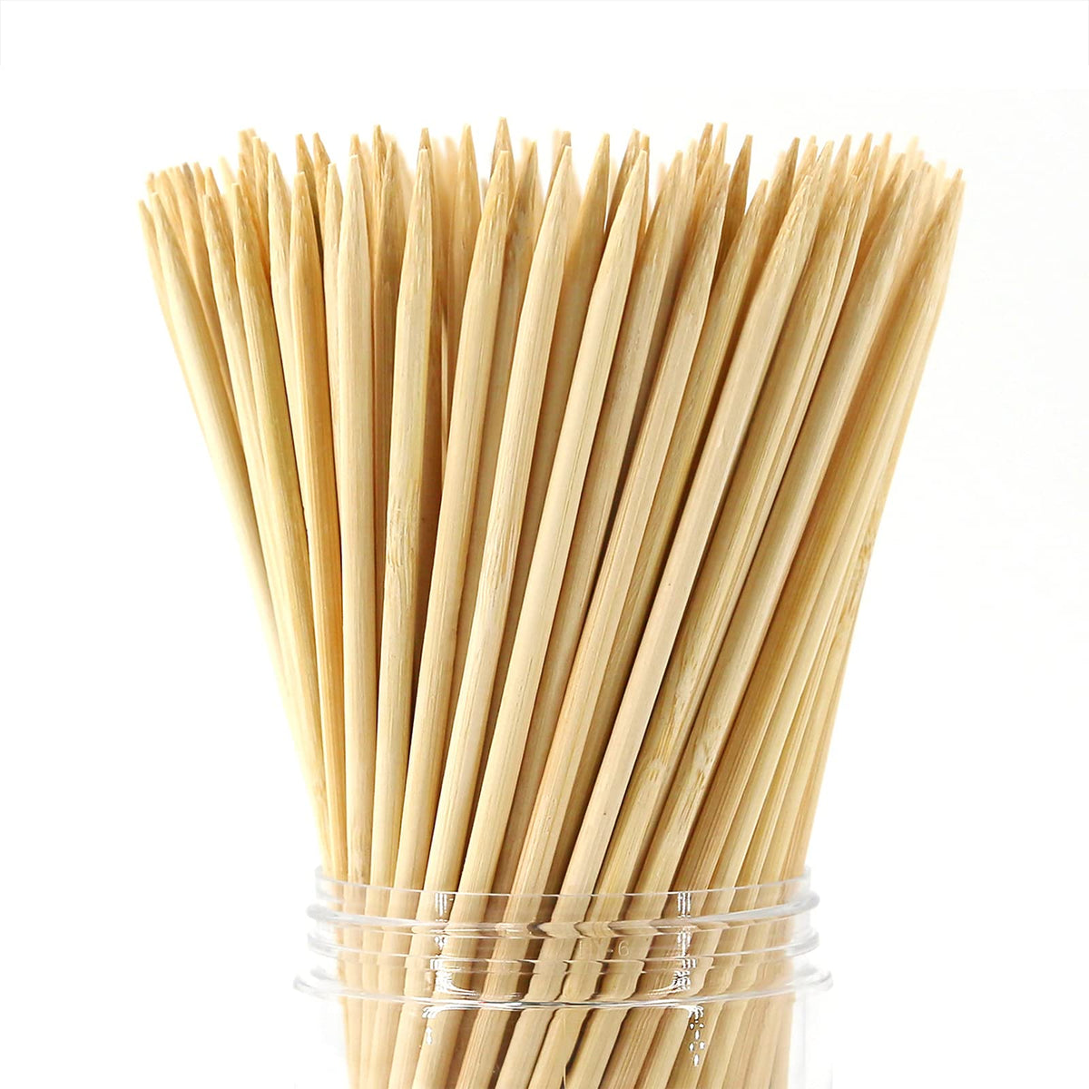 PARTYHIPPO 14-inch bamboo skewers packaging, ready for grilling and parties