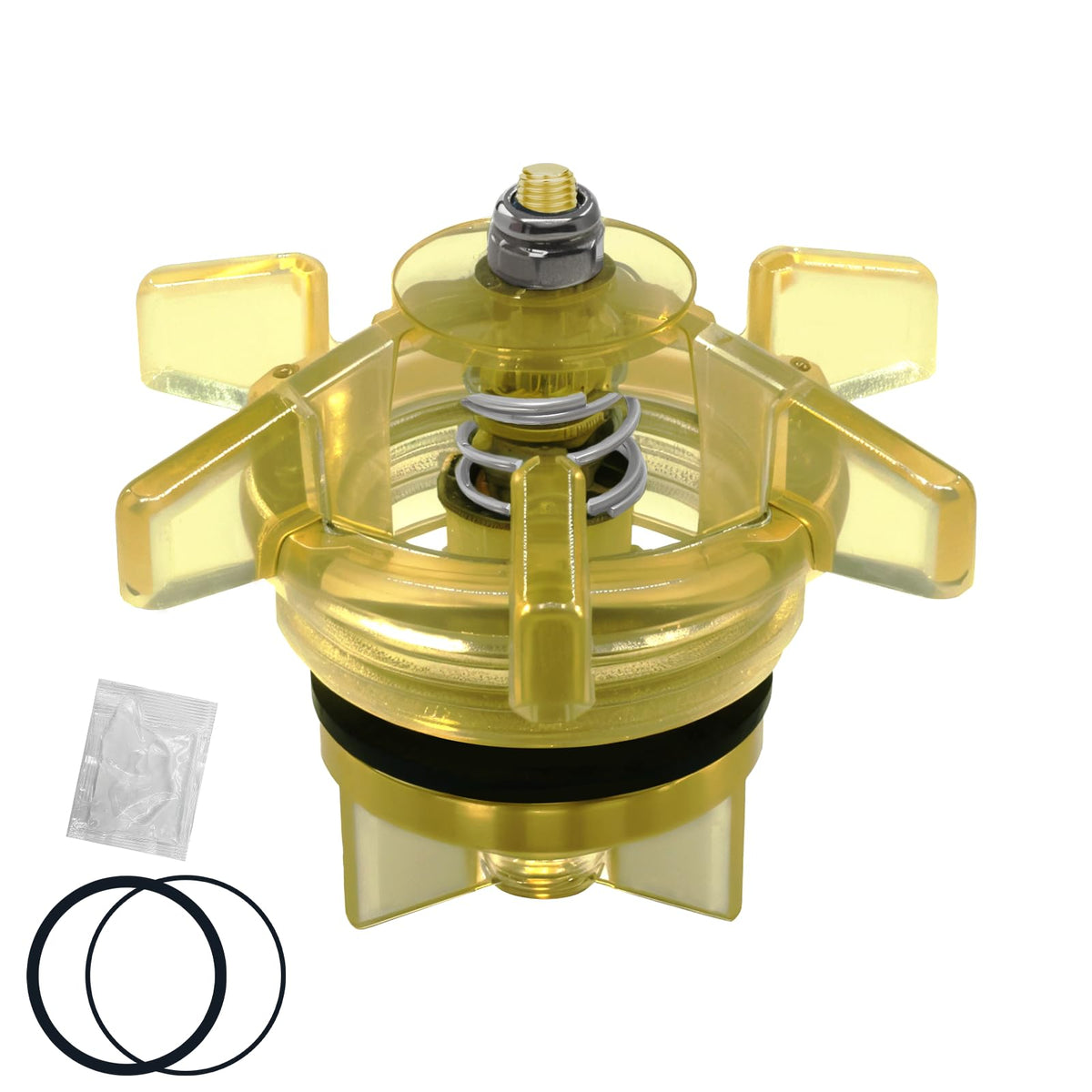 Parzuozenney 905-211 bonnet-poppet kit closeup for durable backflow repairs