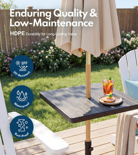 Pasamic weather-resistant HDPE construction withstands sun and rain
