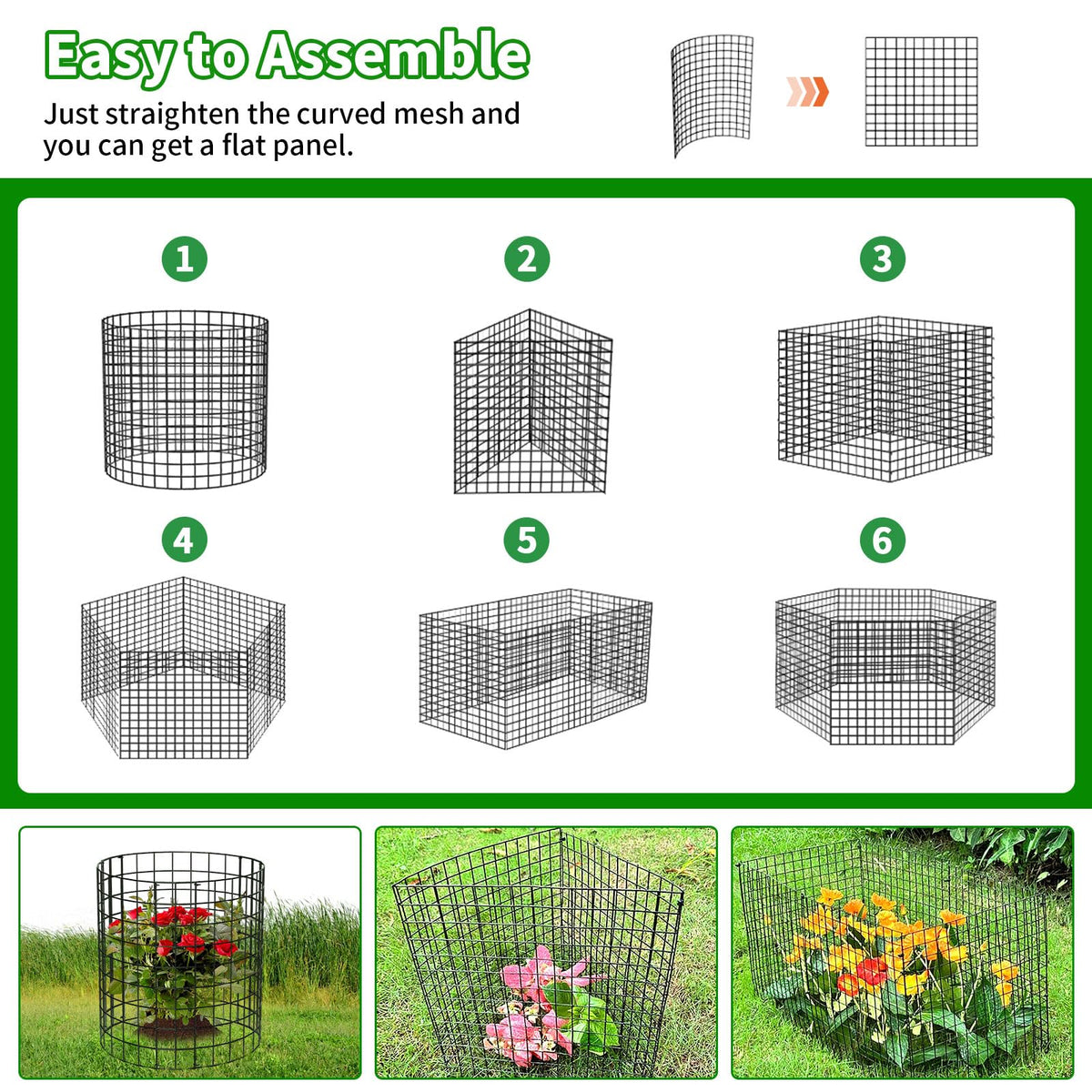 PASARA zip ties enable quick, tool-free setup for any layout