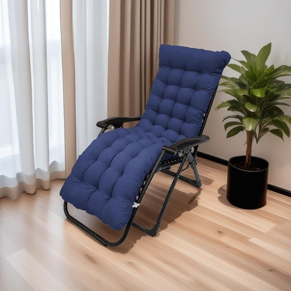 High-back design supports neck and back for relaxed seating.