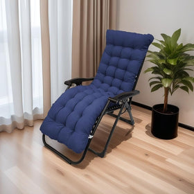 High-back design supports neck and back for relaxed seating.