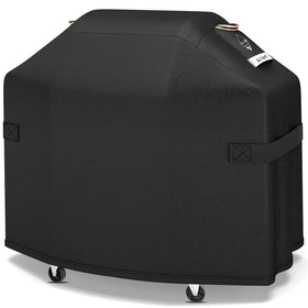 PasWith 55-inch grill cover dimension shows precise fit for reliable weather protection.