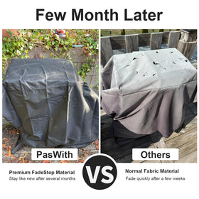 PasWith air vents release moisture for a dry grill interior