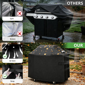 PasWith air vent and padded handles for moisture control and easy on/off.