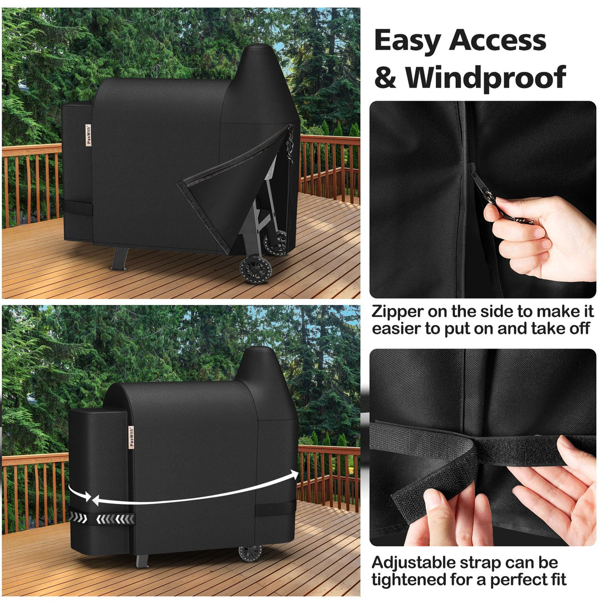 PasWith easy-clean design simplifies rinsing for quick upkeep