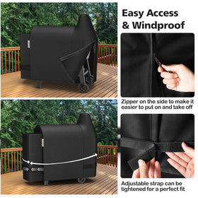 PasWith easy-clean design simplifies rinsing for quick upkeep