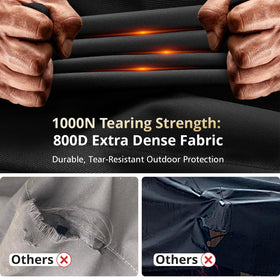 PasWith griddle cover air vent allows moisture to escape.