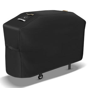 PasWith griddle cover on Blackstone 28 inch with weather protection