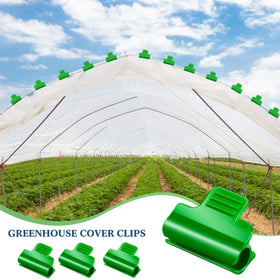 Patelai adjustable garden clip fits various hoop sizes for flexible setups.