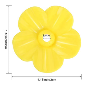 Patelai hummingbird feeder flowers port flower design, easy beak access for visiting birds.
