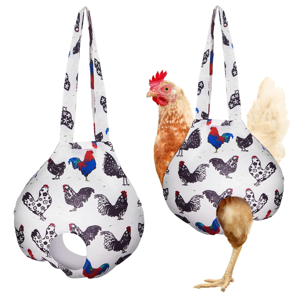 Paterr chicken holder bag pack for poultry transport