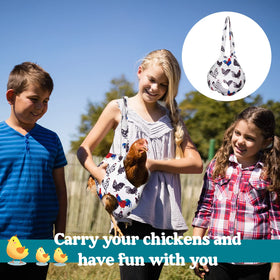 Paterr chicken holder bag interior with waterproof lining