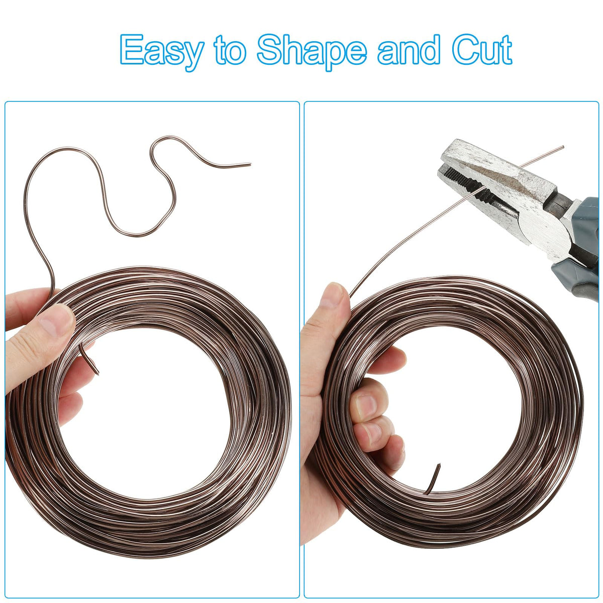 PATIKIL flexible 6mm aluminum wire for branches and stems shaping.
