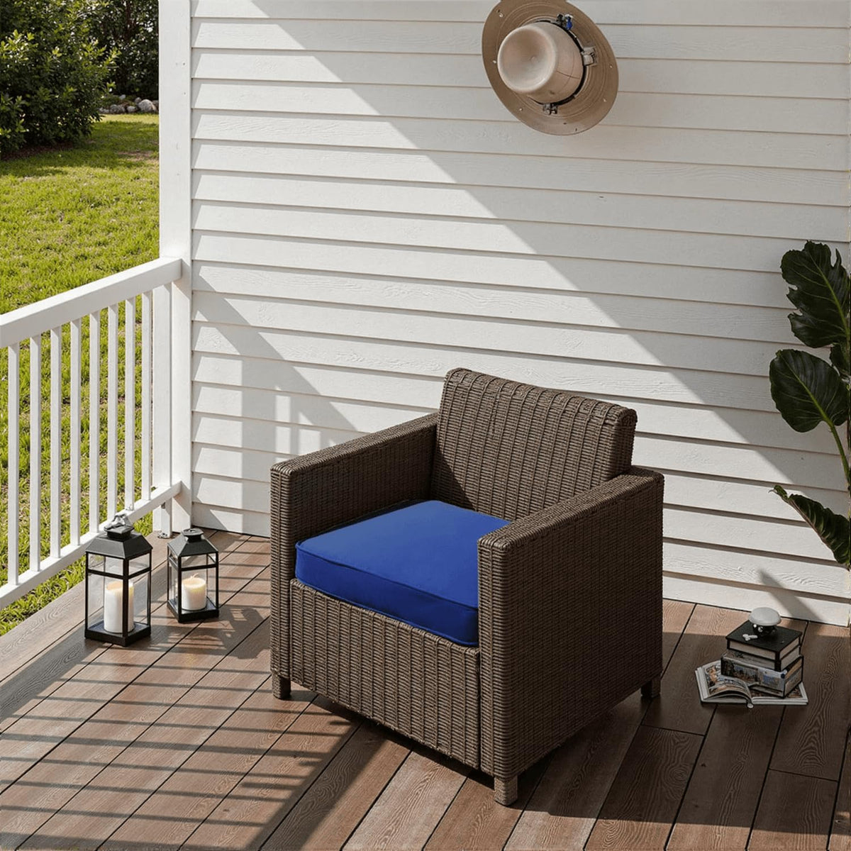 PatioGlow double waterproof design keeps foam dry.