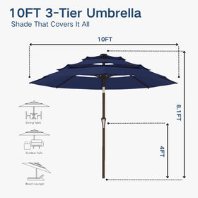 Patio Kingdom maintenance tip: close during windy conditions to extend life.