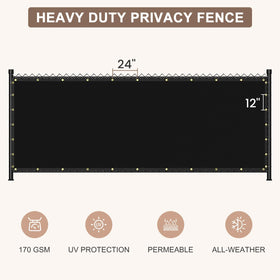 Close-up of Patiobay edge reinforcement protecting against tearing.