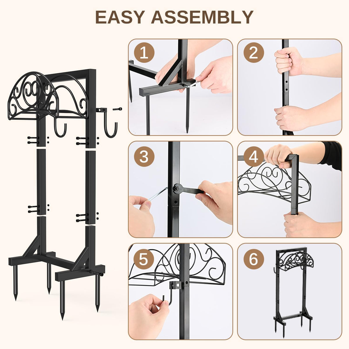 Patiobay hose storage setup demonstrates efficient hose deployment and retrieval