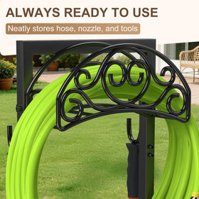 Patiobay rust-resistant coating protects the stand for long-term outdoor use and durability