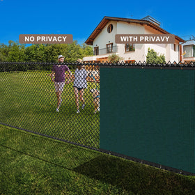 80 straps included for quick, tool-free installation on any fence