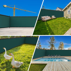 Ideal for yards, gardens, or construction sites needing discreet screening