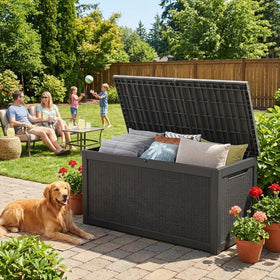 PATIOEASY lockable lid for added outdoor security