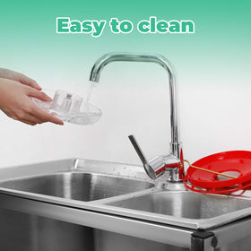 Patrisard cleaning brush reaches every port for thorough maintenance.