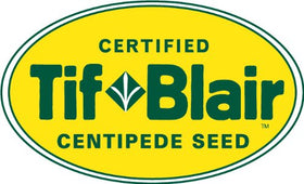 Patten Seed TifBlair centipede seed direct-from-farm packaging shown.