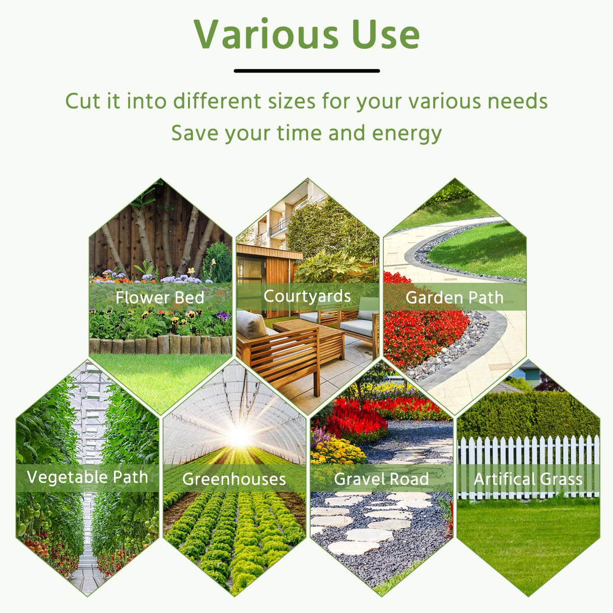 Pattiumo breathable, permeable fabric allows air and water through for healthy roots.