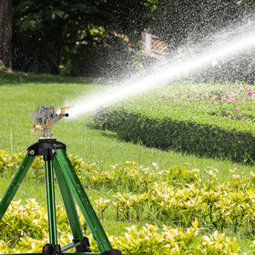 Pattiumo Sprinklers easy setup saves time on watering chores
