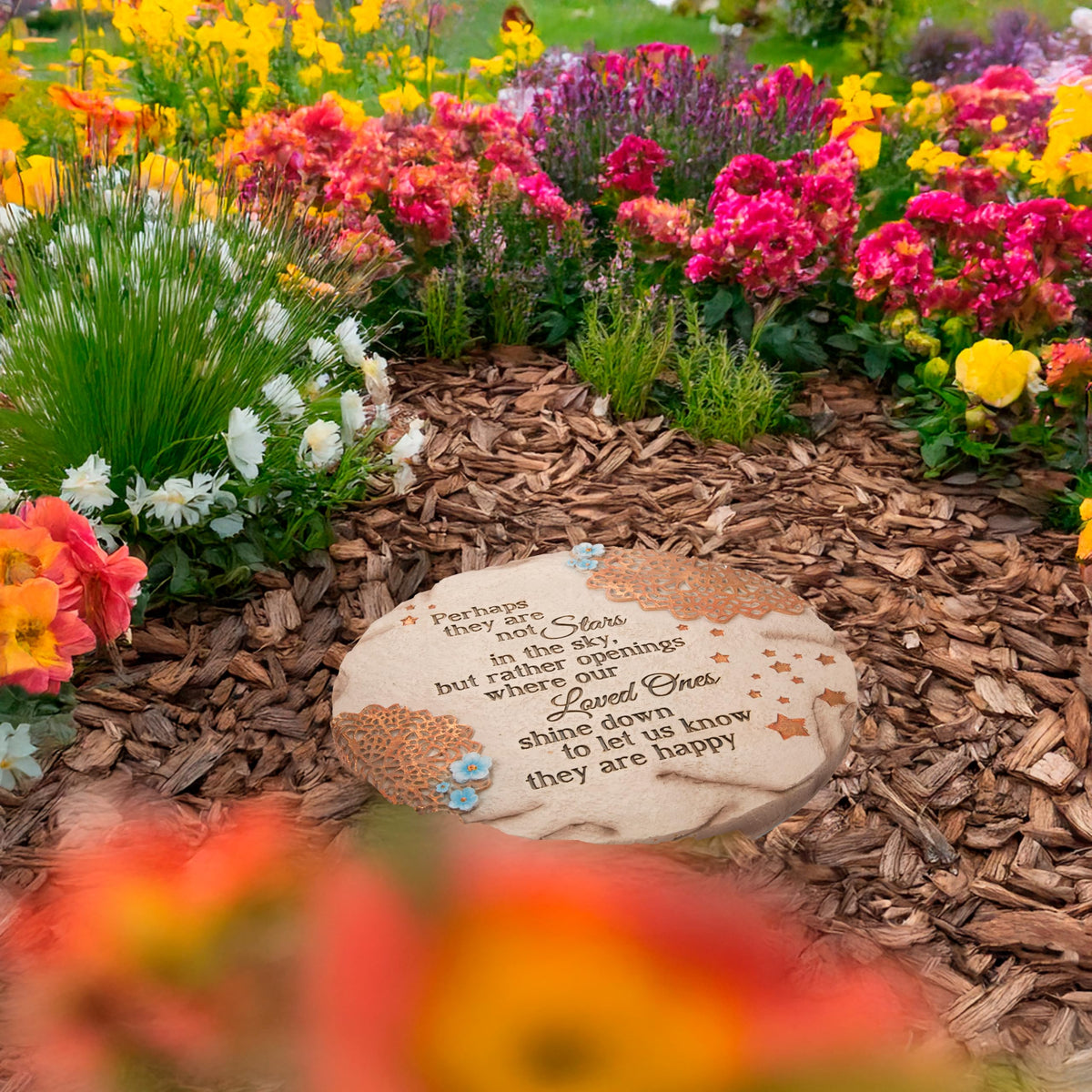 Pavilion Gift Company Stars in the Sky bench-side display for reflective moments.