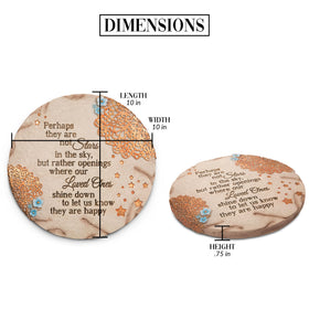 Pavilion Gift Company Stars in the Sky close-up reveals embossed stars.