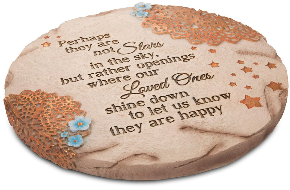Pavilion Gift Company Stars in the Sky garden stone inscription for a lasting remembrance.