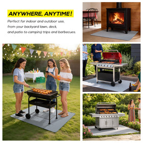 PAWBOSE portable protection under grills, fire pits, or indoor fireplaces.