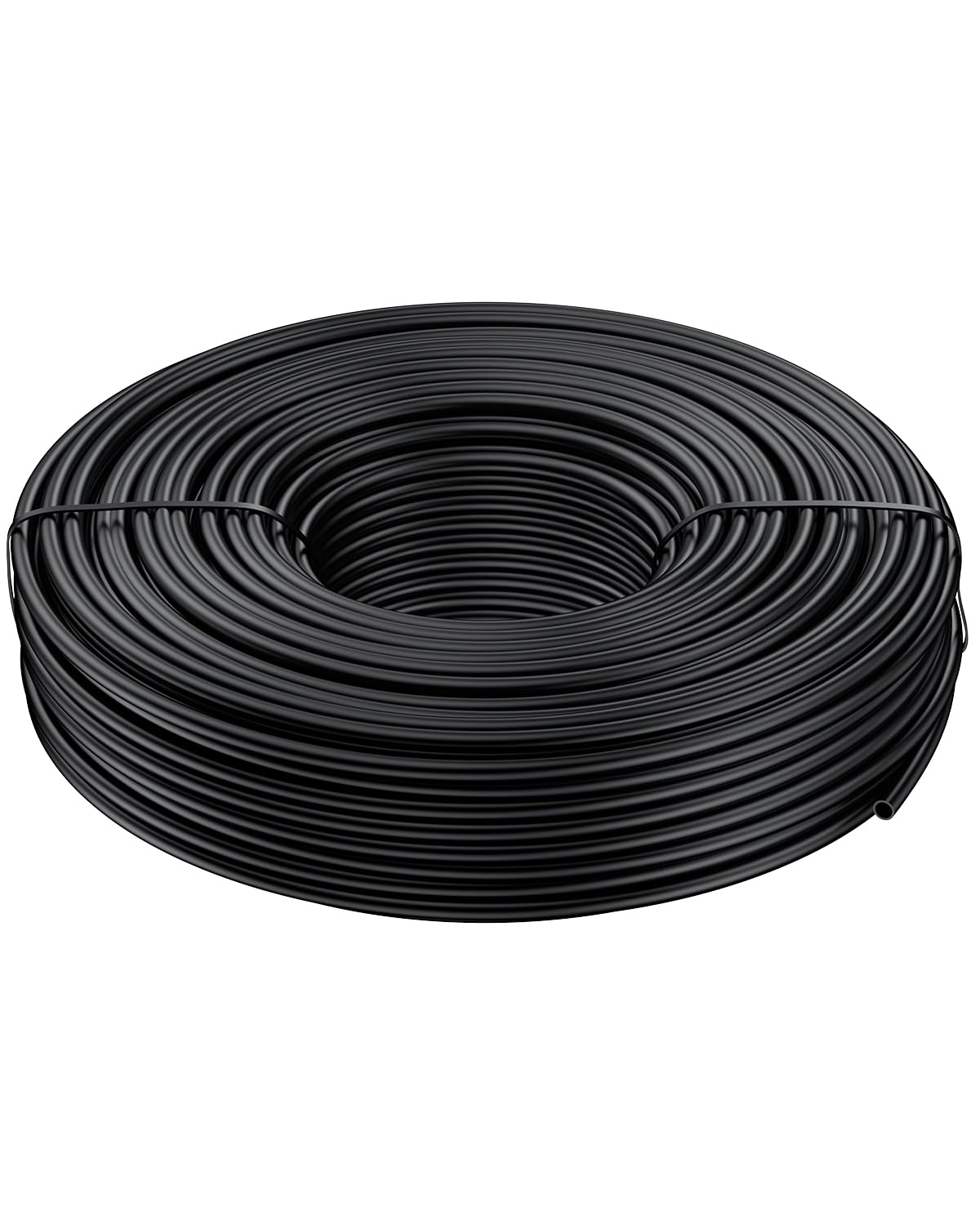 Pawfly 100 ft drip tubing roll ready for large garden projects.