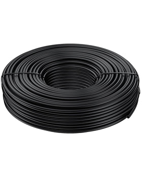 Pawfly 100 ft drip tubing roll ready for large garden projects.
