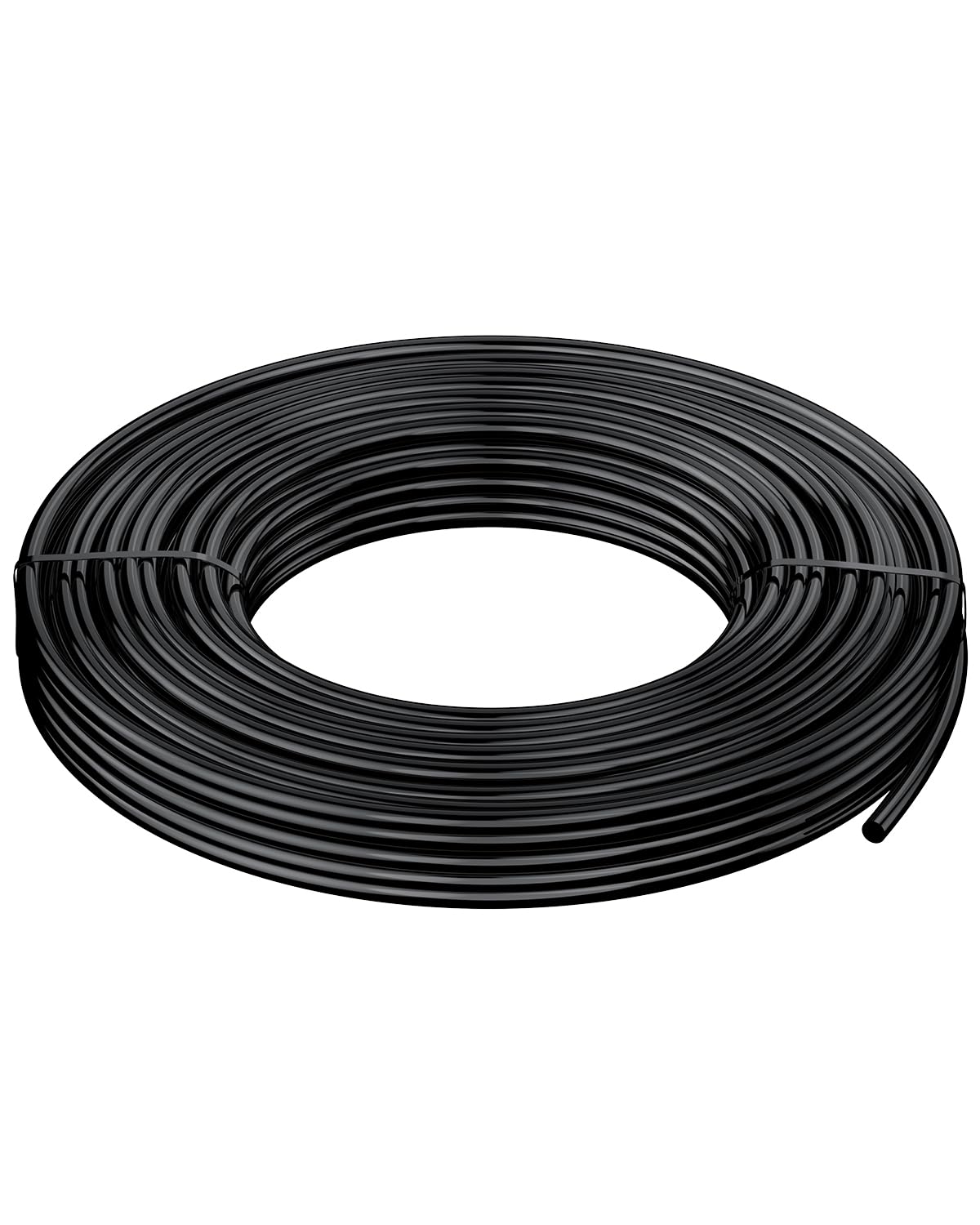 Pawfly 25 ft drip tubing roll shown for easy irrigation setup and efficient watering.