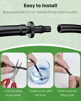 Pawfly drip tubing suitable for garden beds, vegetables, and greenhouses