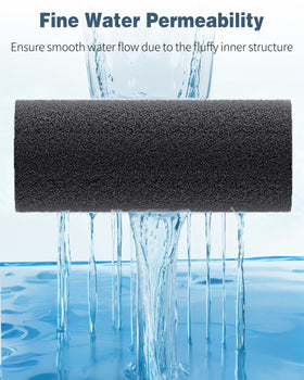 Pawfly soft, flexible sponge resists tearing during pond maintenance.