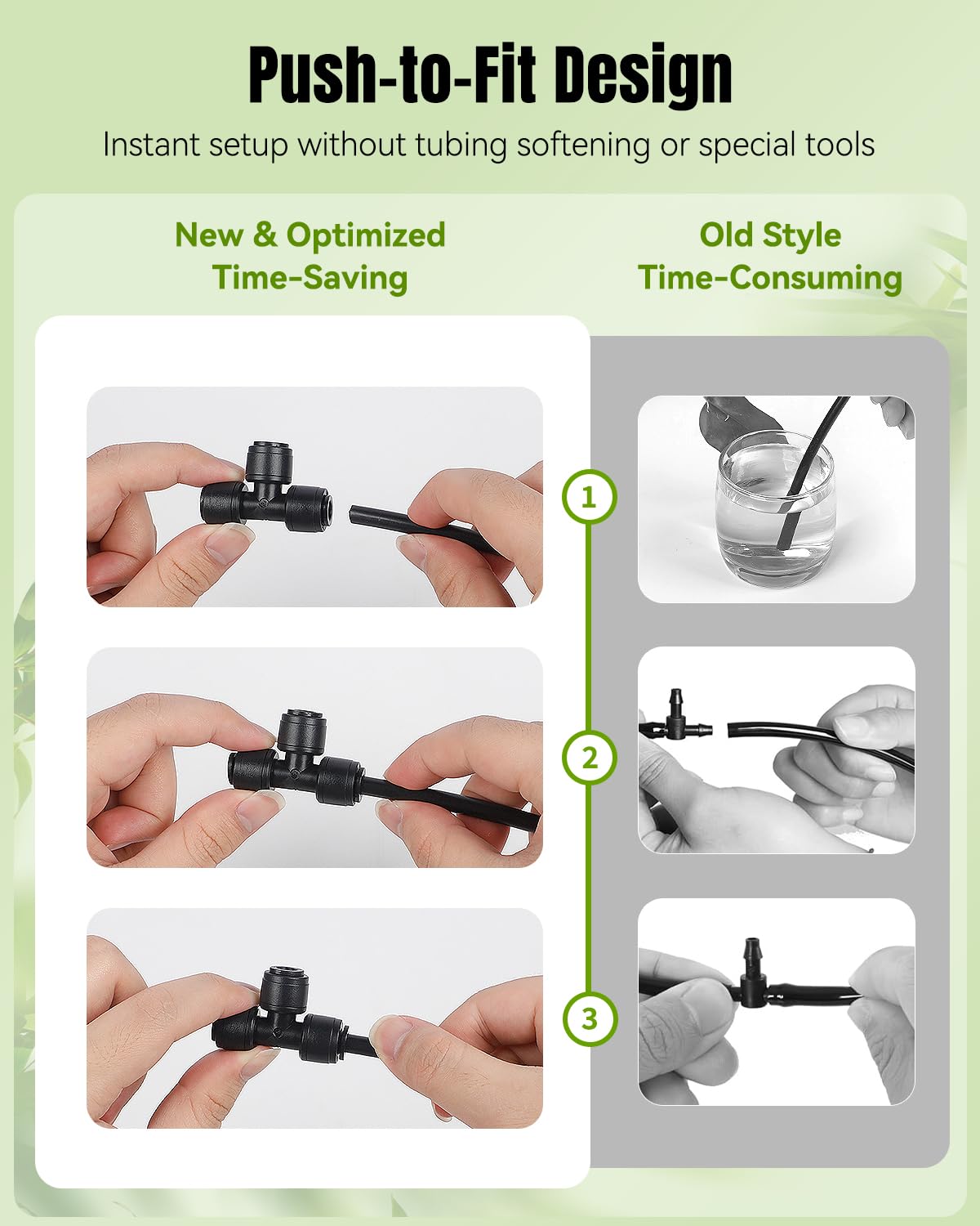 Pawfly weather resistant plastic drip fittings for indoor outdoor use.