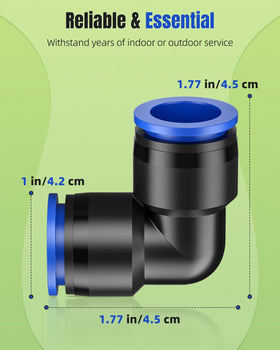 Pawfly weather-resistant plastic elbow withstands outdoor use