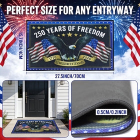 PaxNotunnxa america 250th anniversary front porch decor with bold patriotic motif