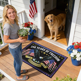 PaxNotunnxa non-slip entrance doormat designed to stay in place
